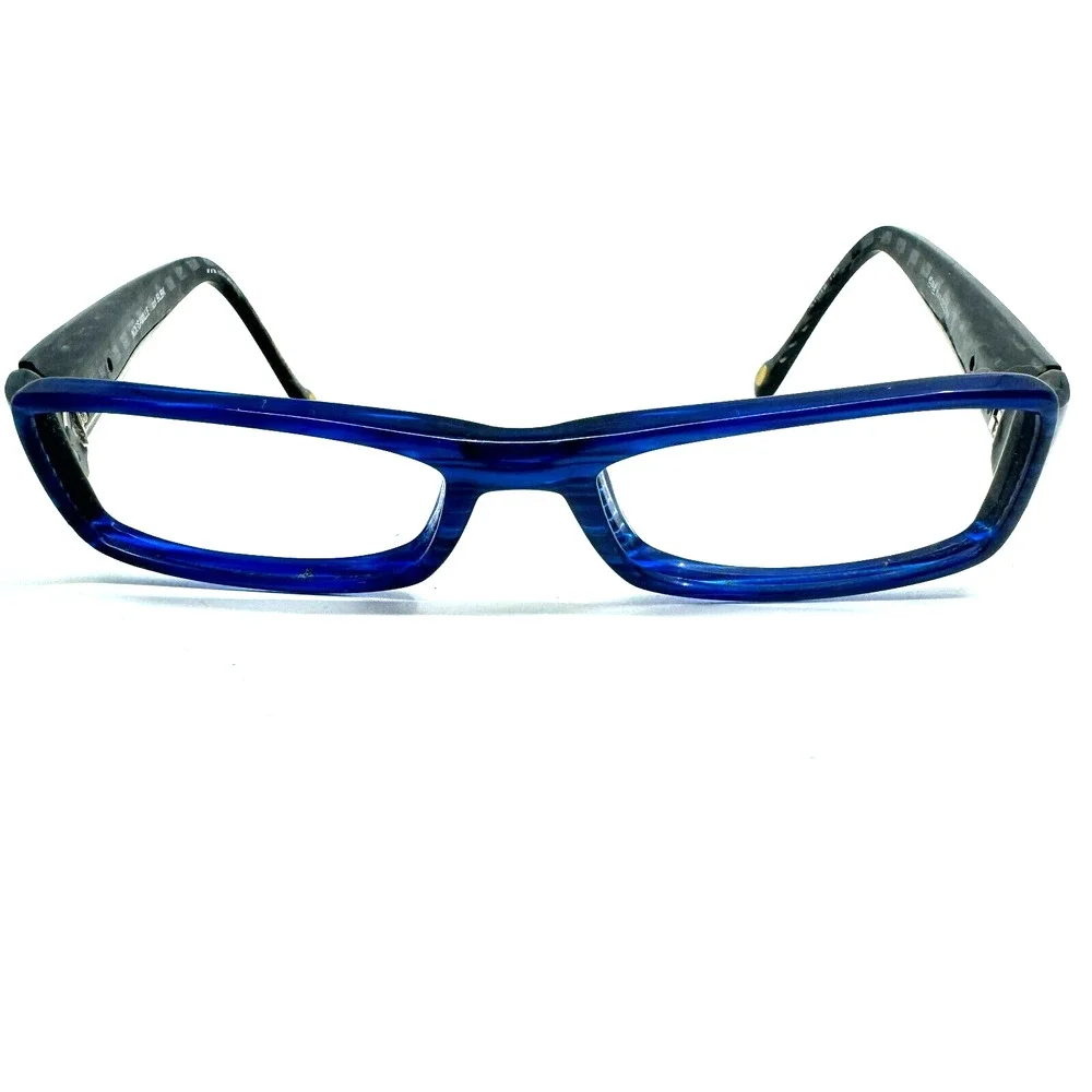 Etnia Barcelona Eyeglasses Frames Noosaville Black Blue‎ 51-16-135 H10164